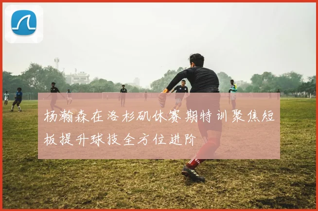 杨瀚森在洛杉矶休赛期特训聚焦短板提升球技全方位进阶